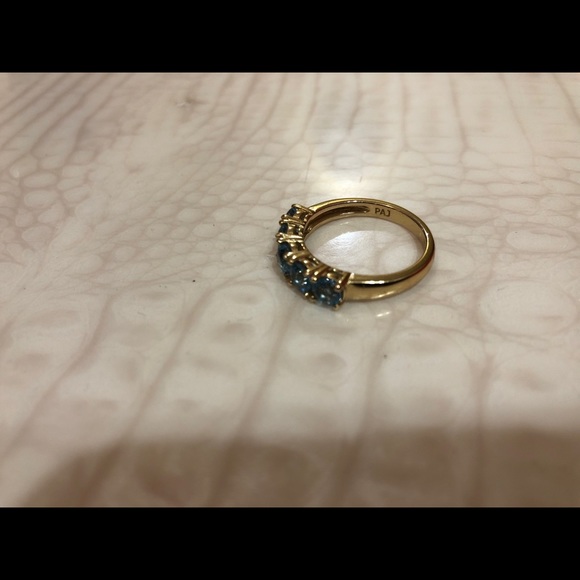 Beautiful ring. Gold plated - Picture 2 of 8